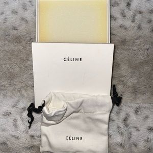 Empty Celine Box with Dust Bag!
